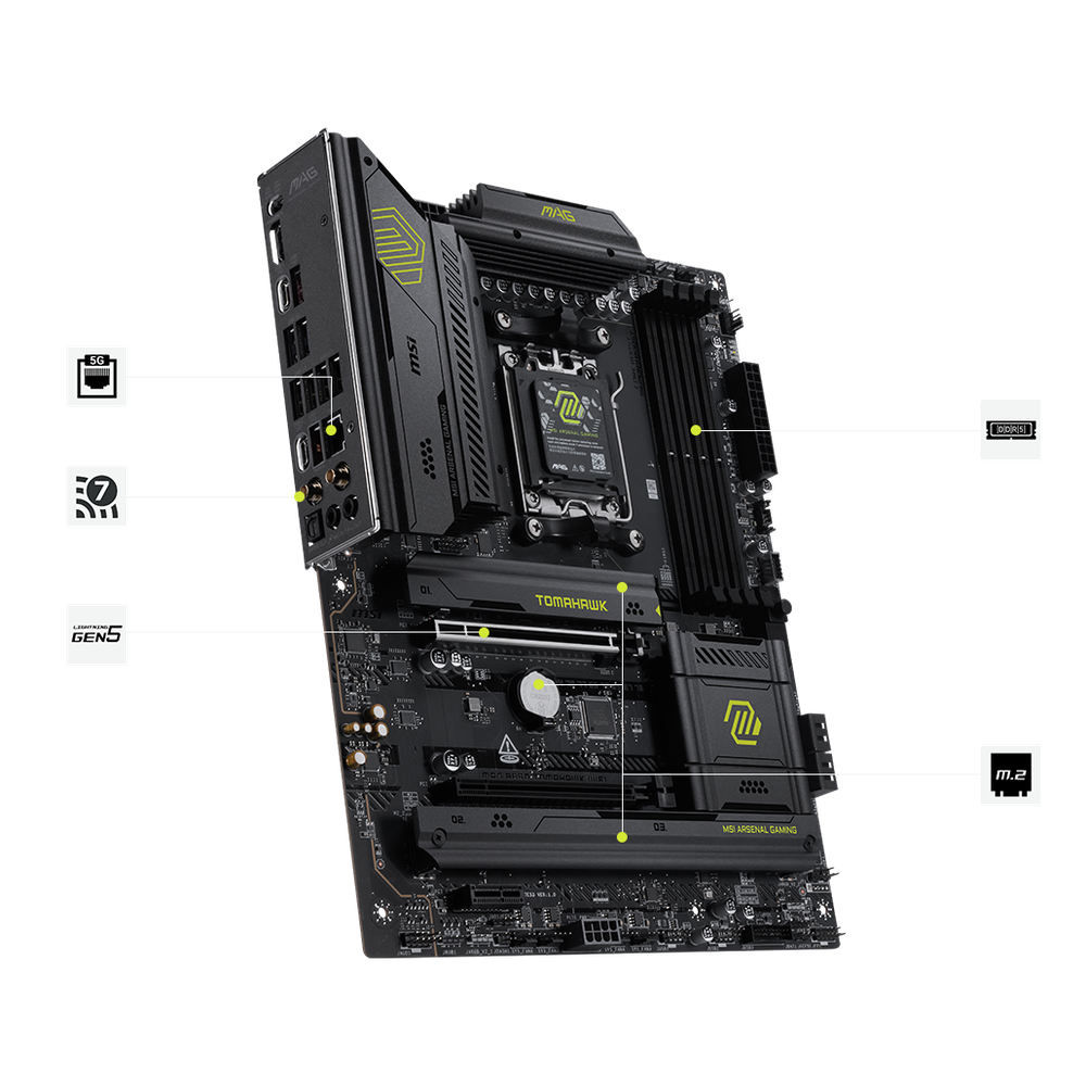 MSI MAG B850 TOMAHAWK WIFI Motherboard