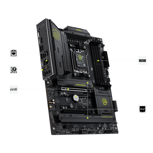 MSI MAG B850 TOMAHAWK WIFI Motherboard