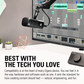 Elgato Wave DX - Dynamic XLR Microphone with Cardioid Pattern, Internal Pop Filter, and Hardened Steel Chassis