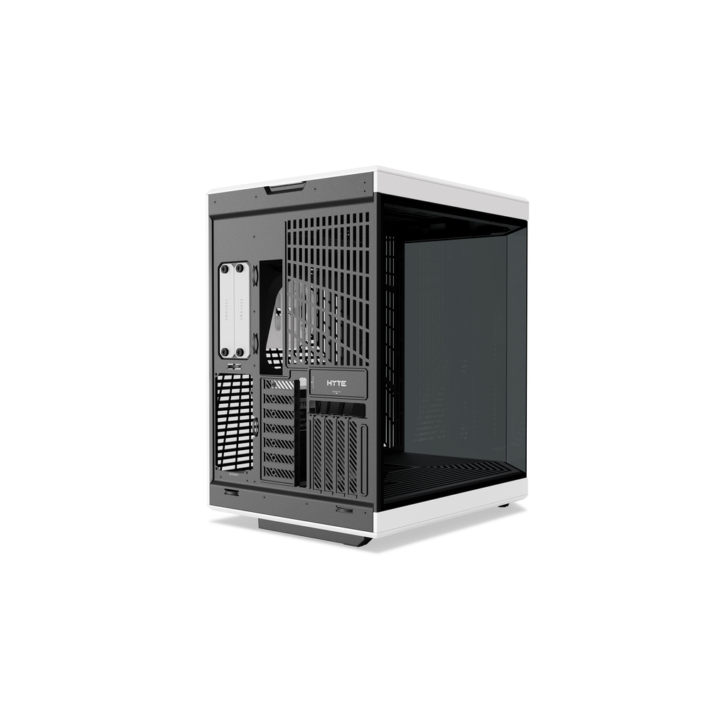 HYTE Y70 Dual-Chamber Panoramic E-ATX Mid-Tower Case (Black-White / Panda)