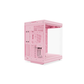 HYTE Y70 Dual-Chamber Panoramic E-ATX Mid-Tower Case (Strawberry Milk)