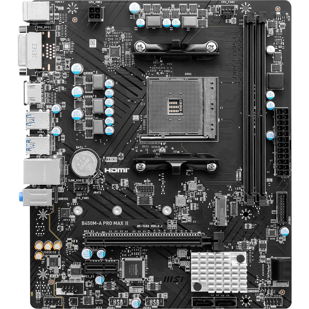 MSI B450M-A PRO MAX II Motherboard
