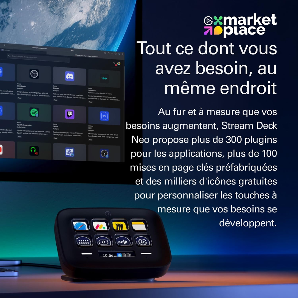 Elgato Stream Deck Neo Black