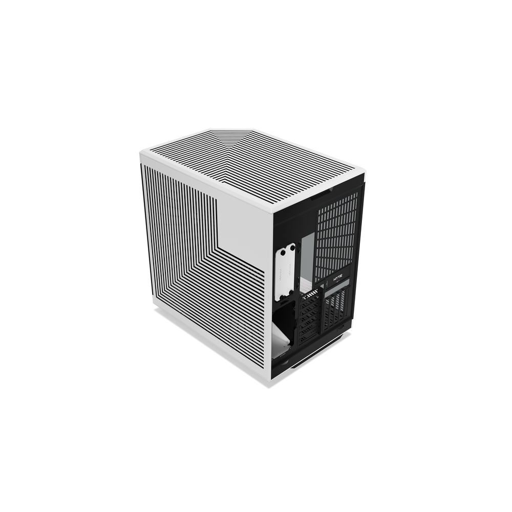 HYTE Y70 Dual-Chamber Panoramic E-ATX Mid-Tower Case (Black-White / Panda)