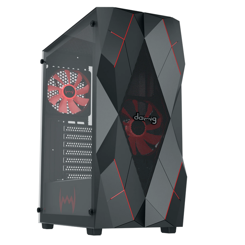 Dawg V 240 Mid Tower Chassis Black