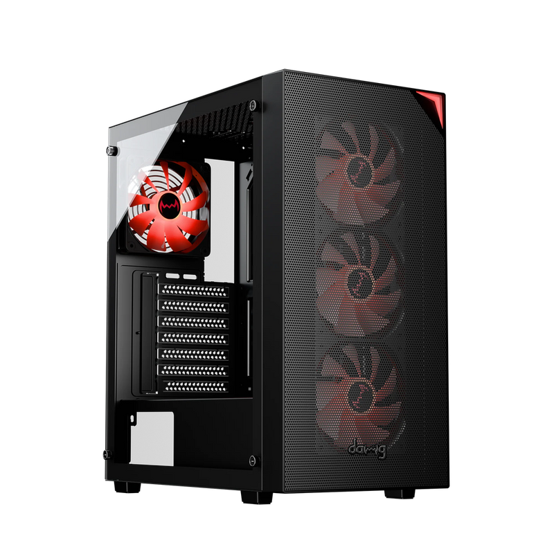 Dawg X 440 Mid Tower Chassis Black