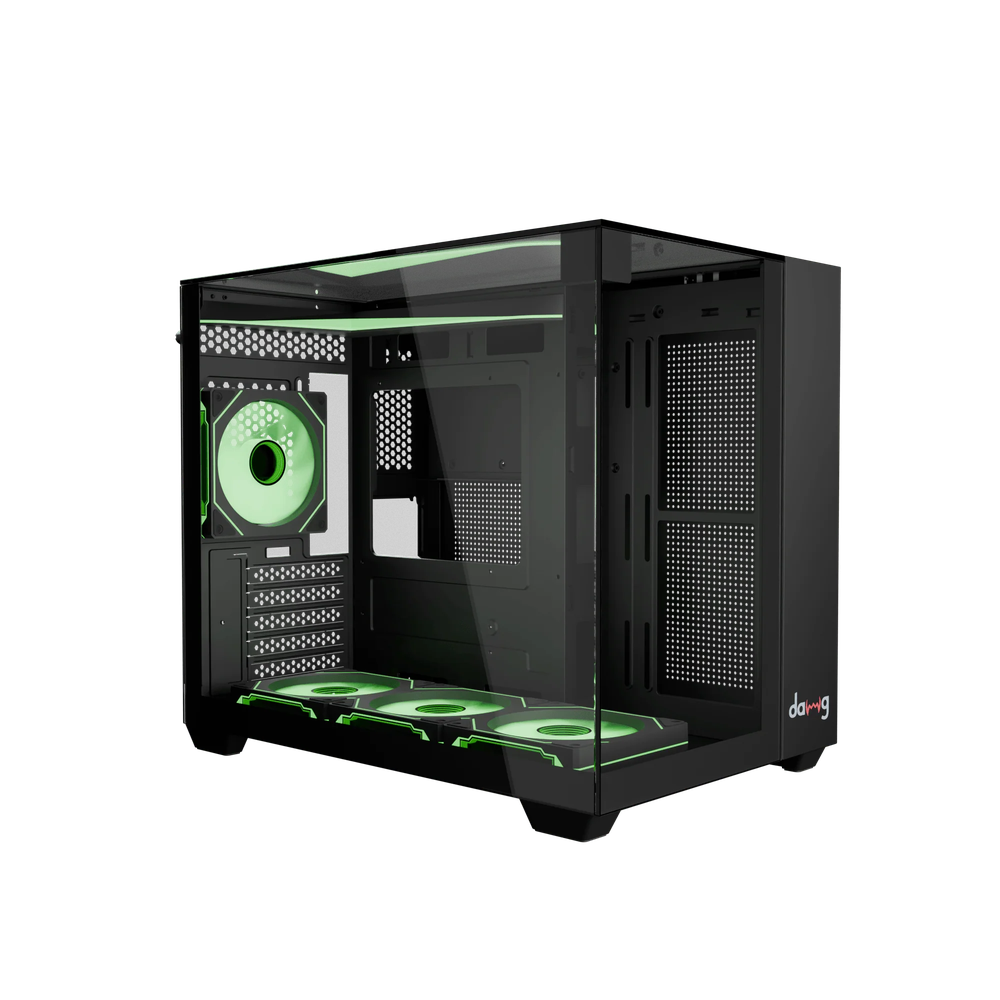 Dawg Y 740 Cube Chassis Black