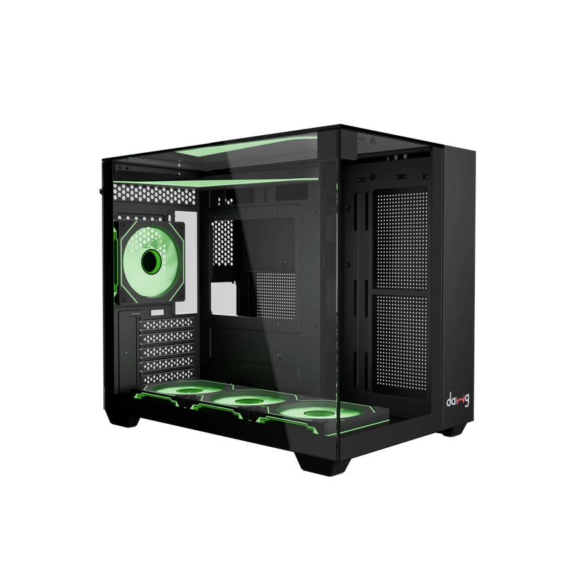 Dawg Y 740 Cube Chassis Black