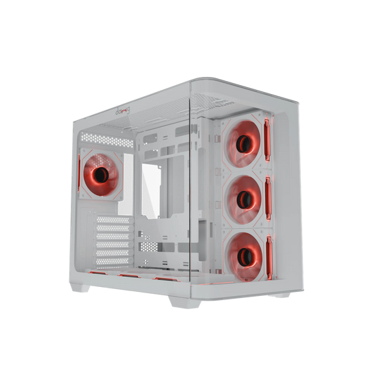 Dawg Y 820 Mid Tower Chassis White