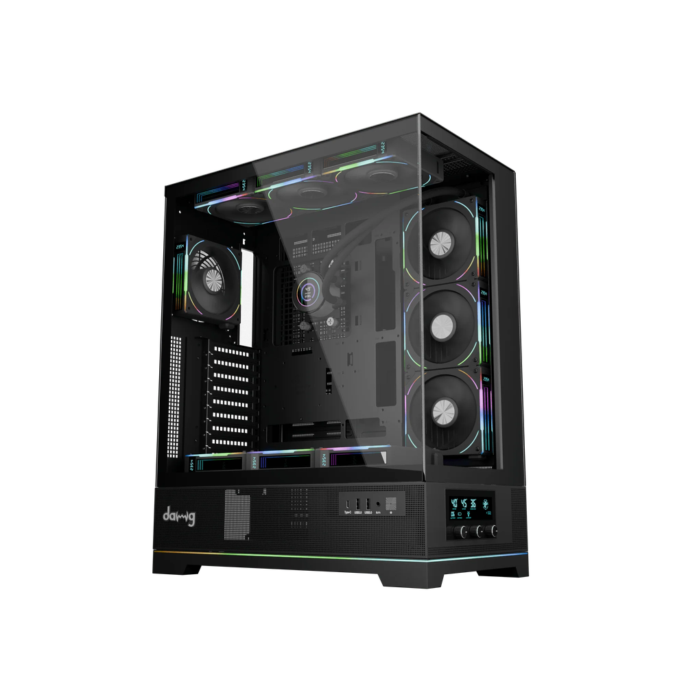 Dawg Y 990 Mid Tower Chassis Black