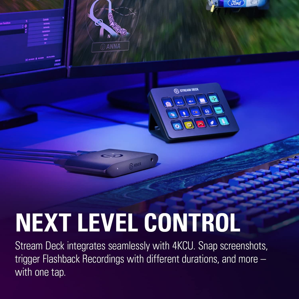 Elgato HD60 X – External Capture Card with 4K30 HDR10 Capture & 4K60 VRR Passthrough