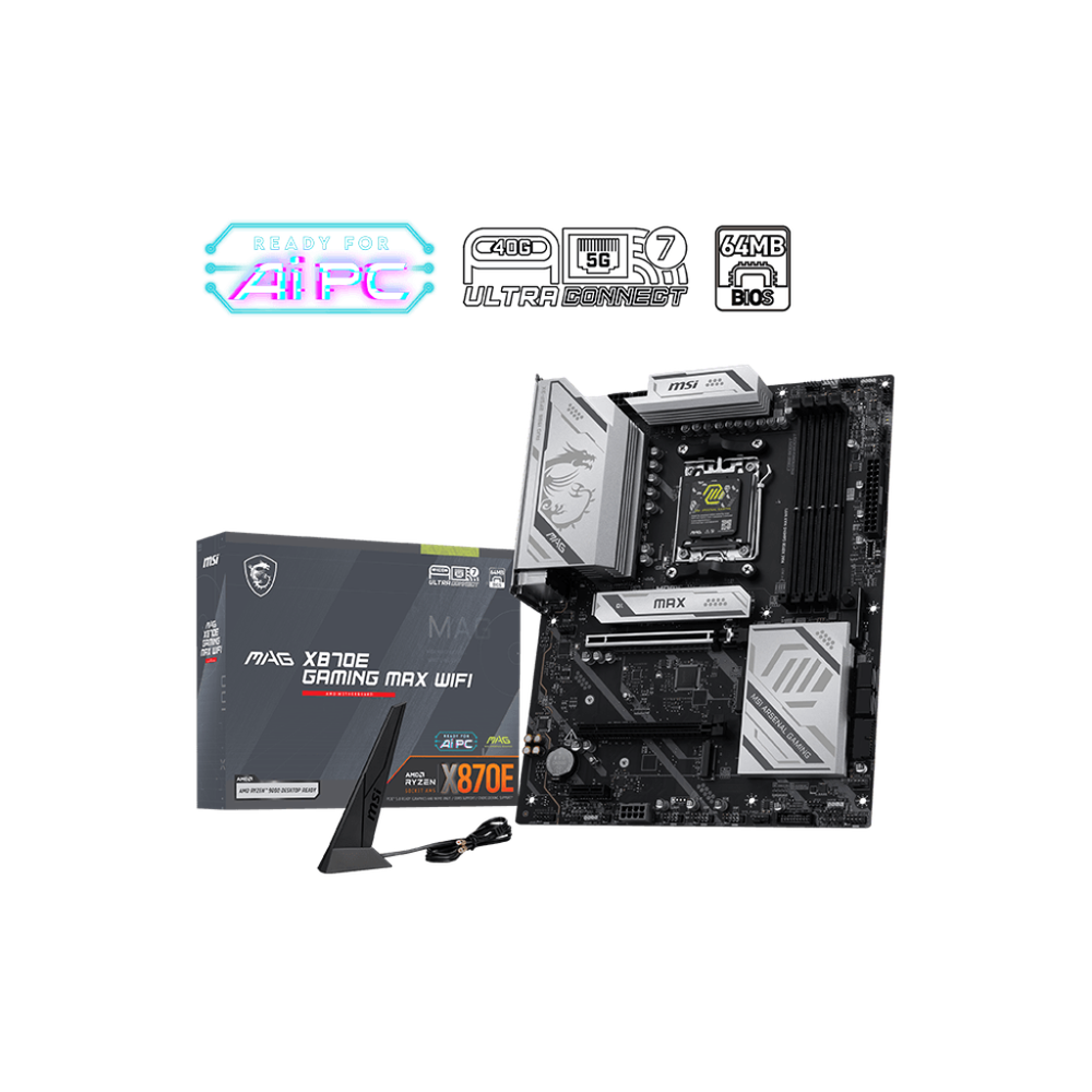 MSI MAG X870E GAMING MAX WIFI Motherboard