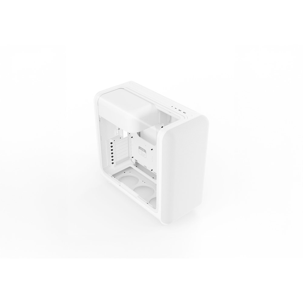 HYTE X50 ATX Mid-Tower Case with Acoustic Glass (Snow White)