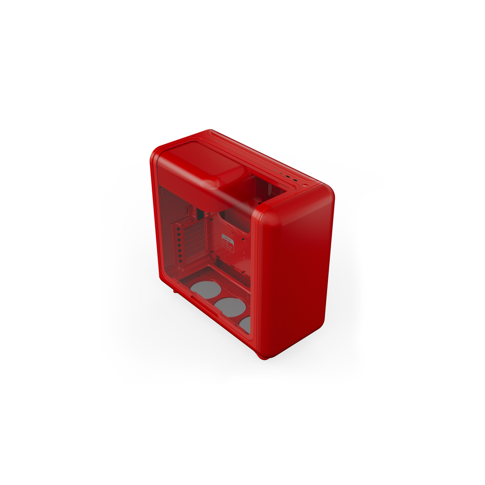 HYTE X50 ATX Mid-Tower Case with Acoustic Glass (Wild Cherry)