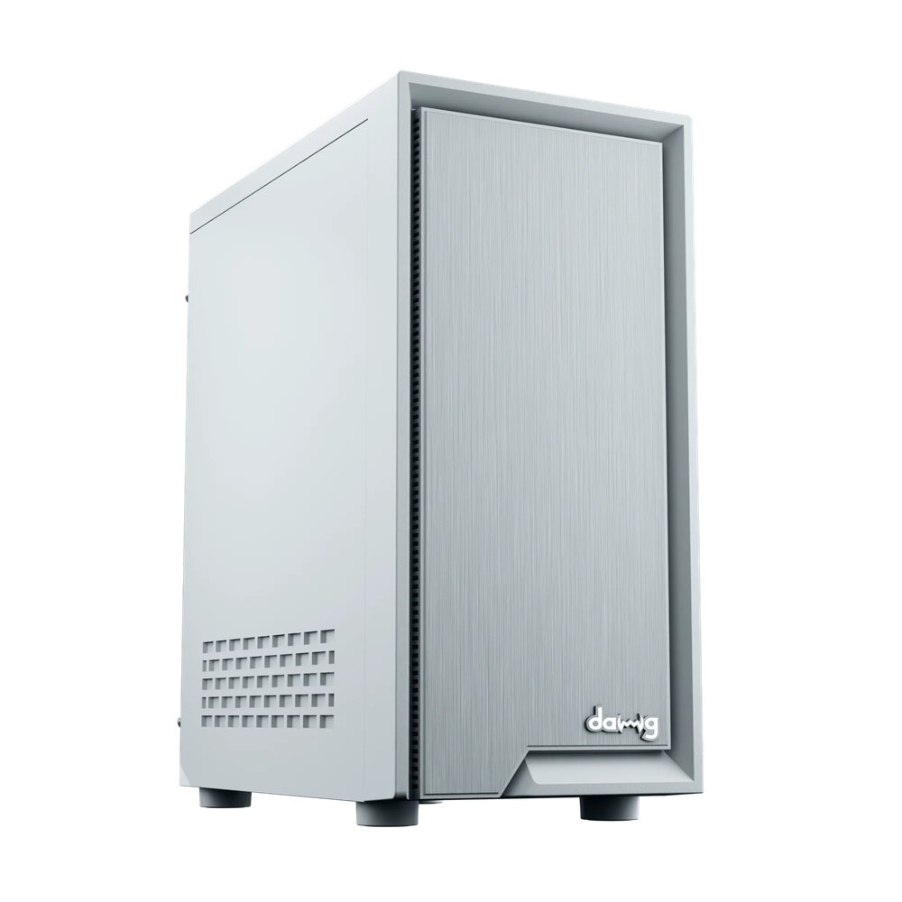Dawg V 210 Mid Tower Chassis White