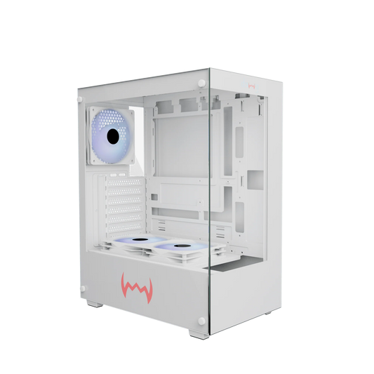 Dawg X 430 Mid Tower Chassis White