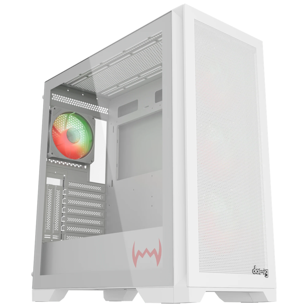 Dawg Y 720 Mid Tower Chassis White