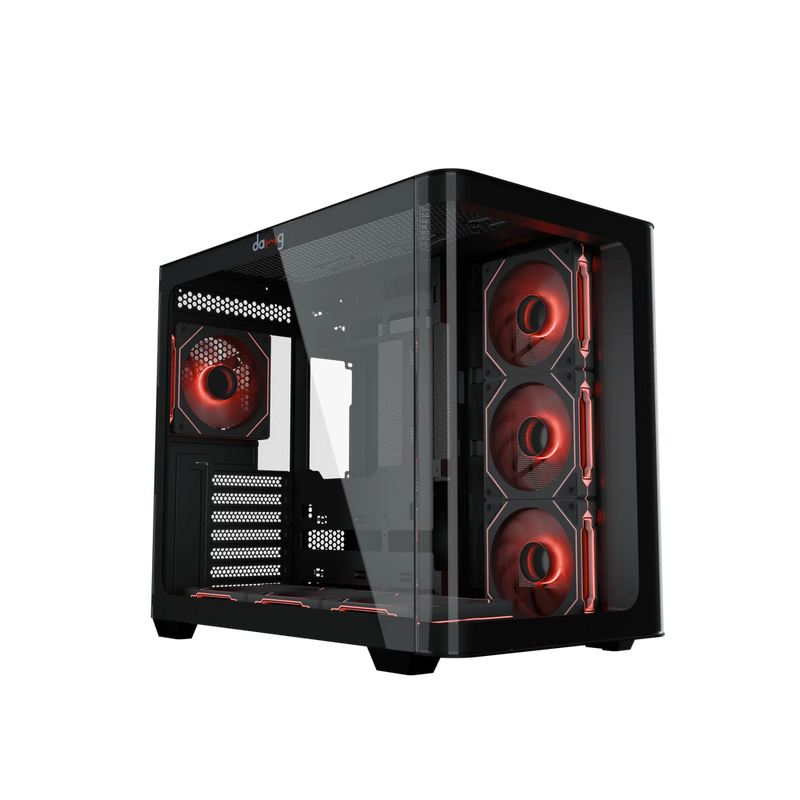 Dawg Y 820 Mid Tower Chassis Black