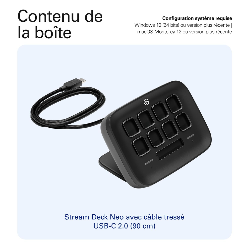 Elgato Stream Deck Neo Black