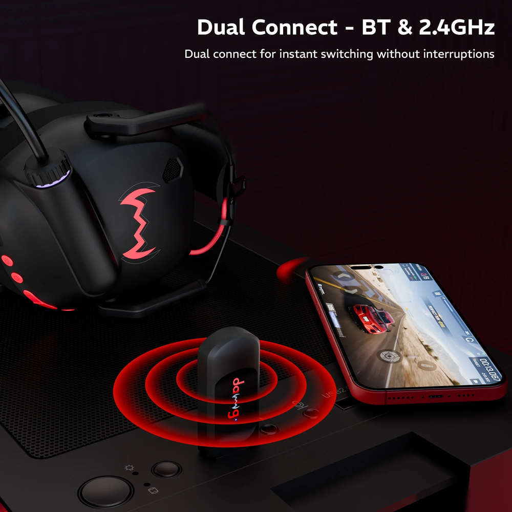 Dawg Headbug G60 Wireless Gaming Headset