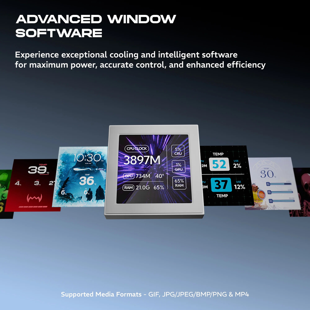 Dawg L360 ARGB 360mm CPU Liquid AIO Cooler