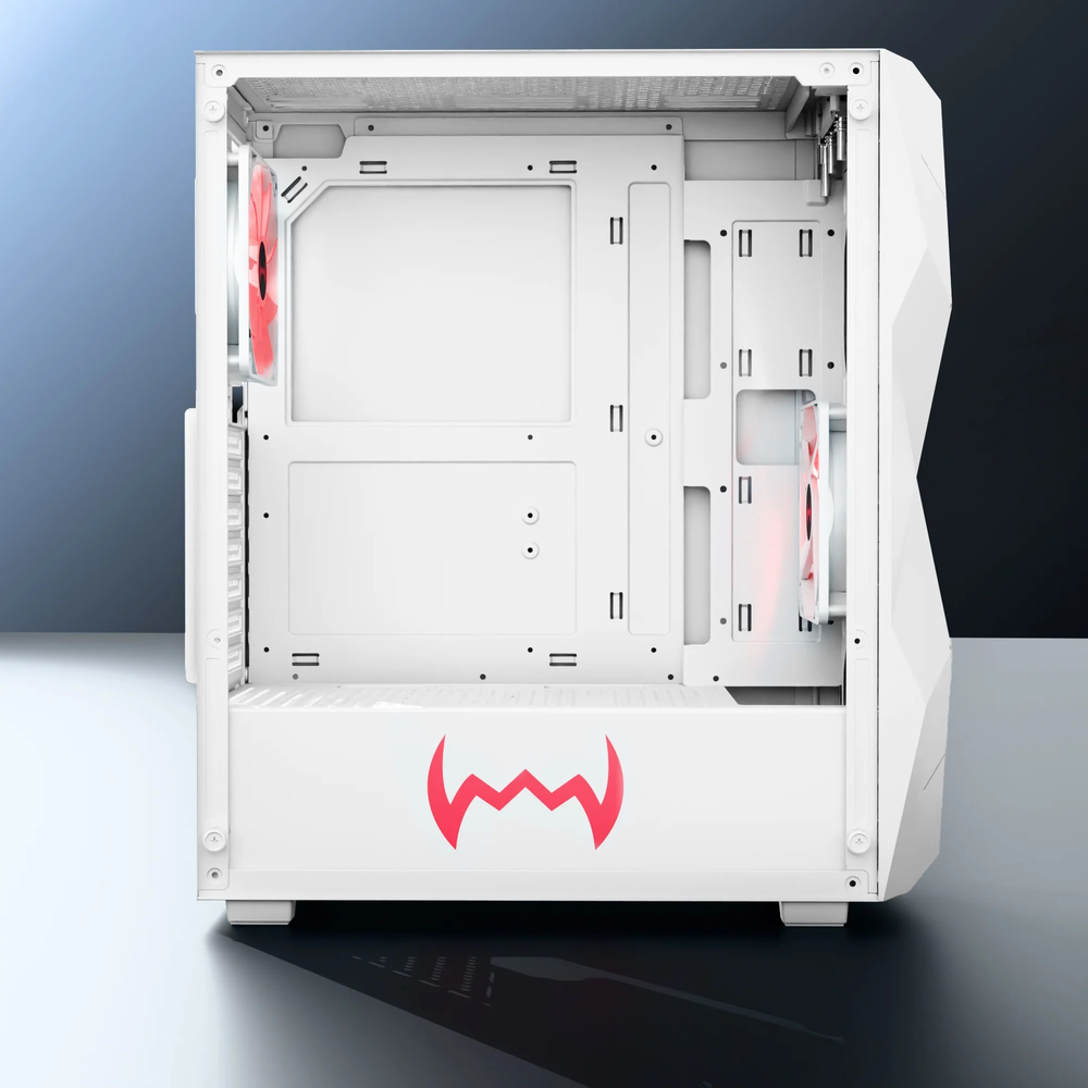 Dawg V 240 Mid Tower Chassis White