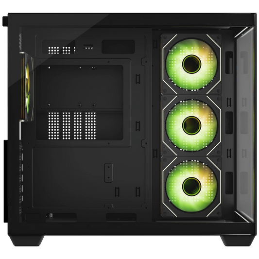 Dawg X 617 Mid Tower Chassis Black