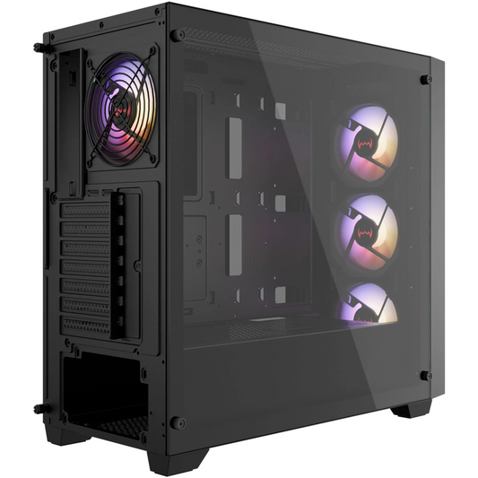 Dawg X 678 Mid Tower Chassis Black