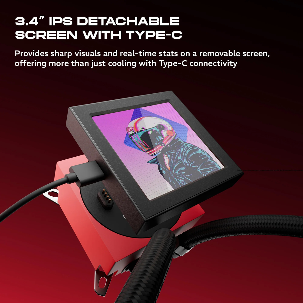 Dawg L240 ARGB 240mm CPU Liquid AIO Cooler