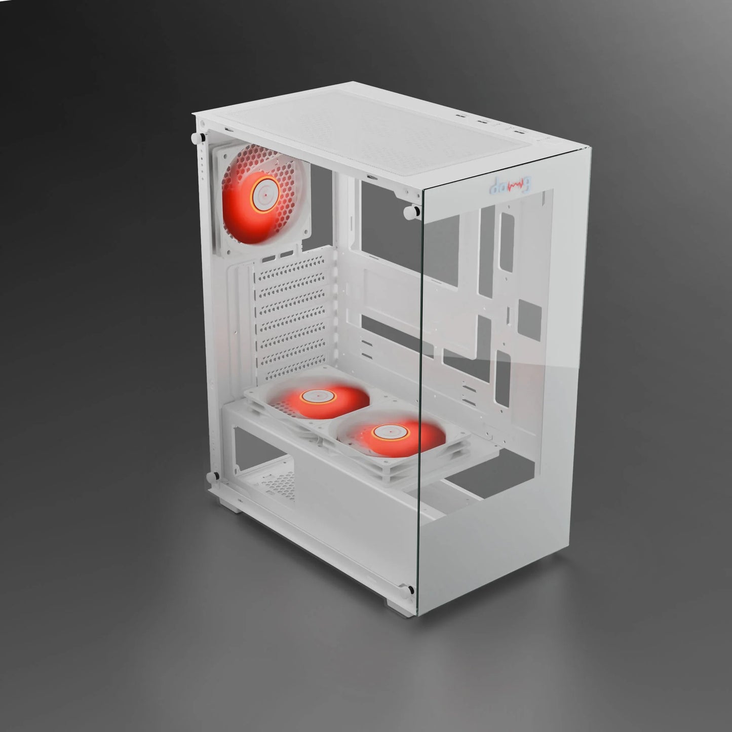 Dawg X 430 Mid Tower Chassis White