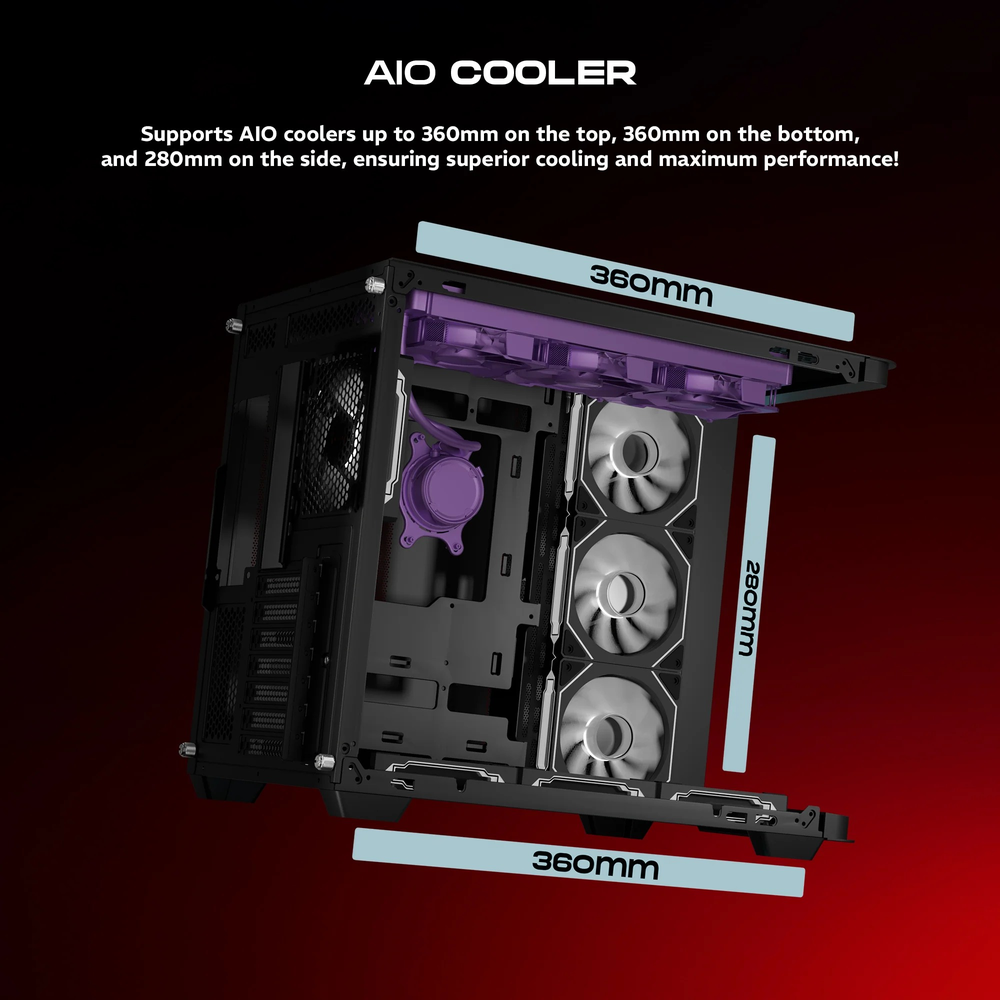 Dawg Y 820 Mid Tower Chassis