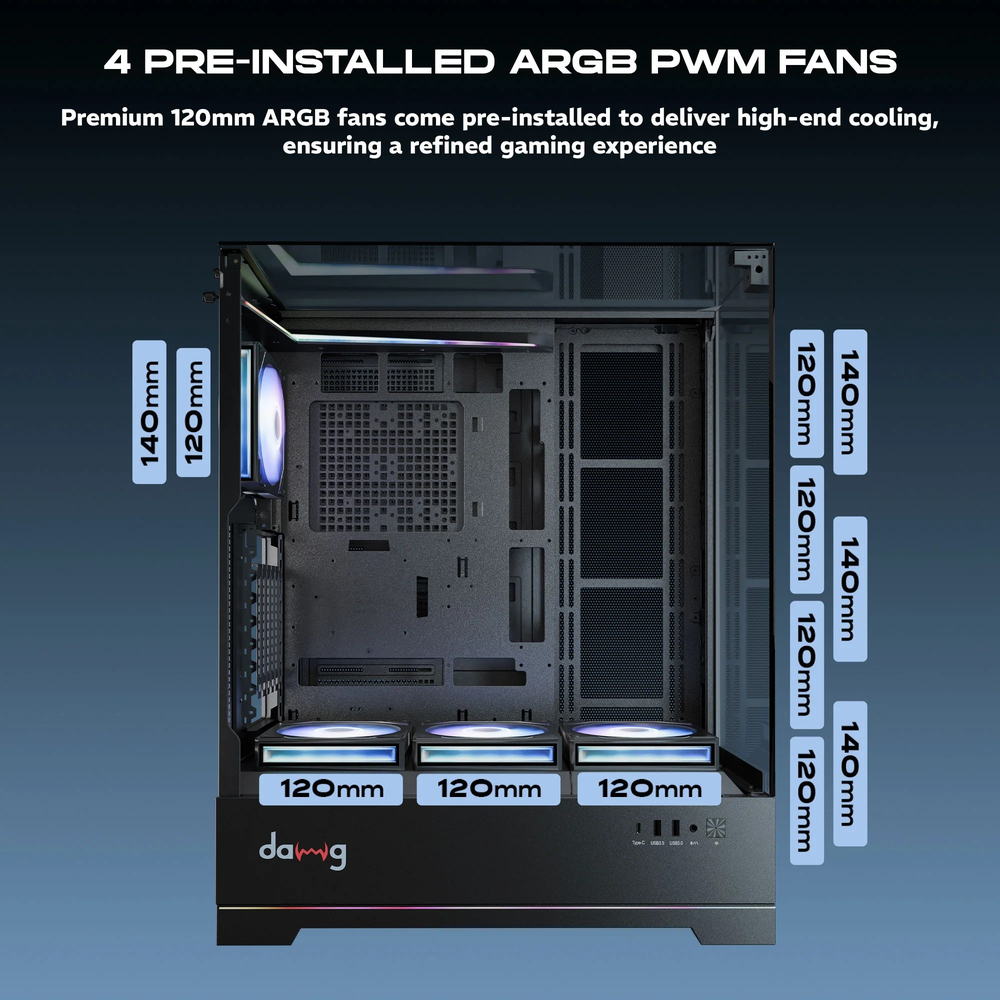 Dawg Y 907 Full Tower Chassis