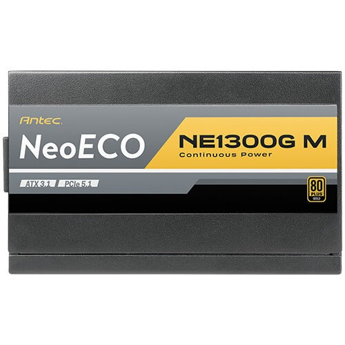 Antec NE1300G M ATX 3.1 NeoECO Gold Modular 1300W 80 Plus Gold Fully Modular Power Supply