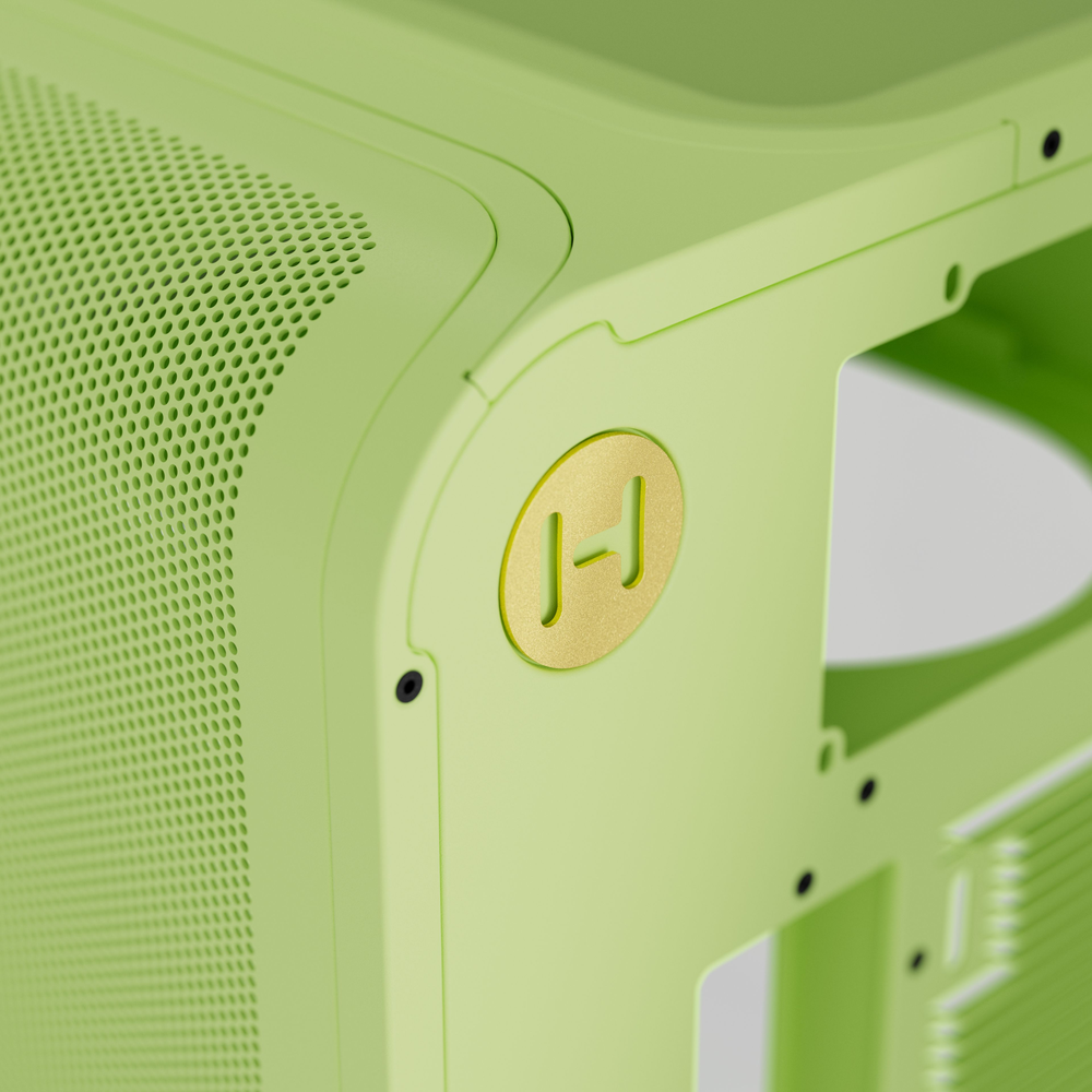 HYTE X50 ATX Mid-Tower Case with Acoustic Glass (Matcha Milk)