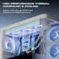 Dawg L360 ARGB 360mm CPU Liquid AIO Cooler White