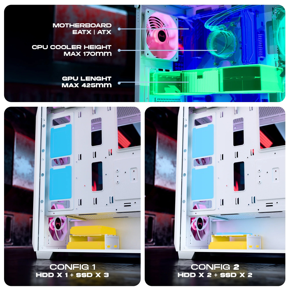 Dawg X 540 Full Tower Chassis