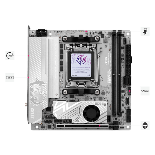 MSI MPG B850I EDGE TI WIFI Motherboard