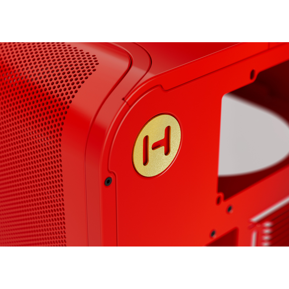 HYTE X50 ATX Mid-Tower Case with Acoustic Glass (Wild Cherry)