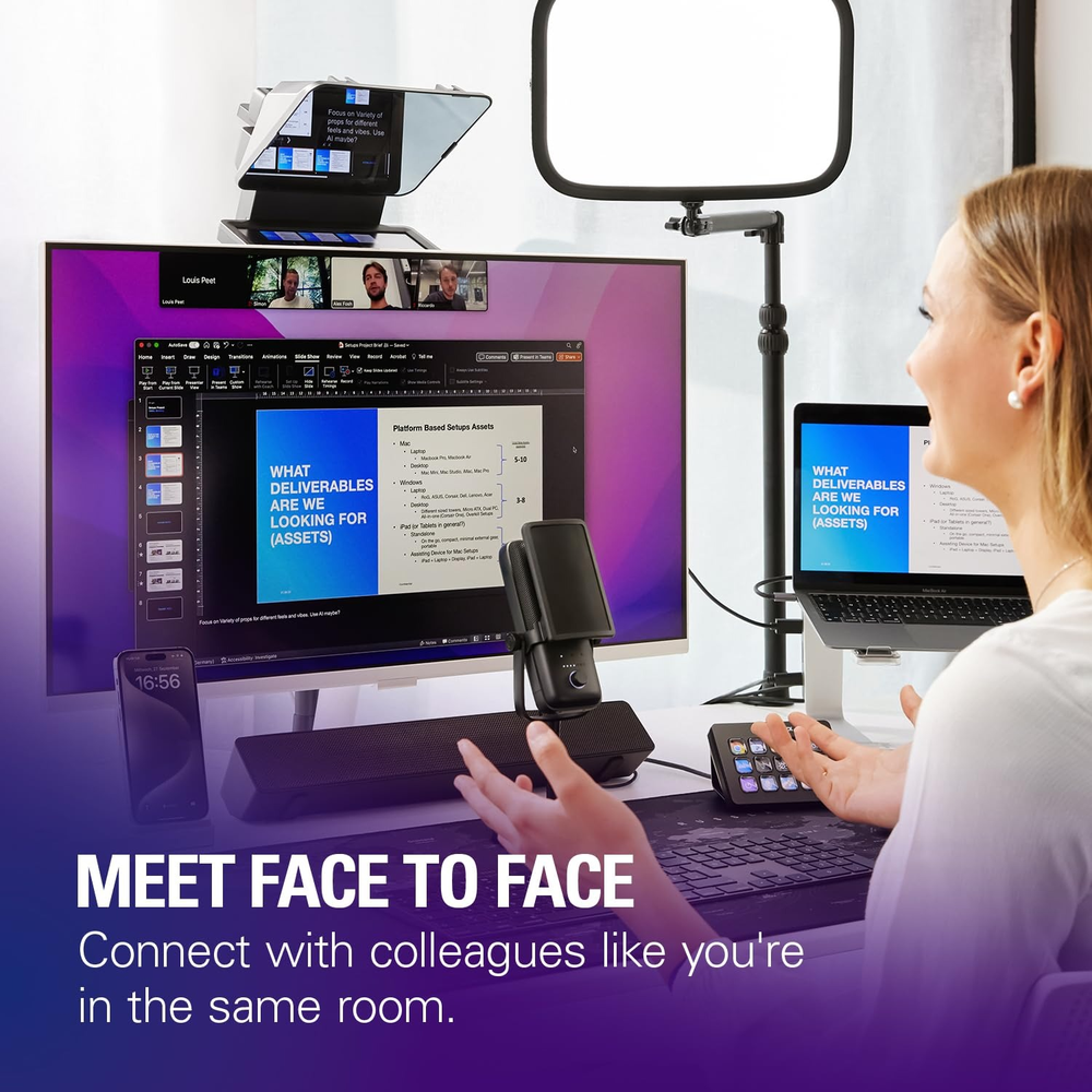 Corsair Elgato Prompter All-in-One Teleprompter with Built-in 9" Display
