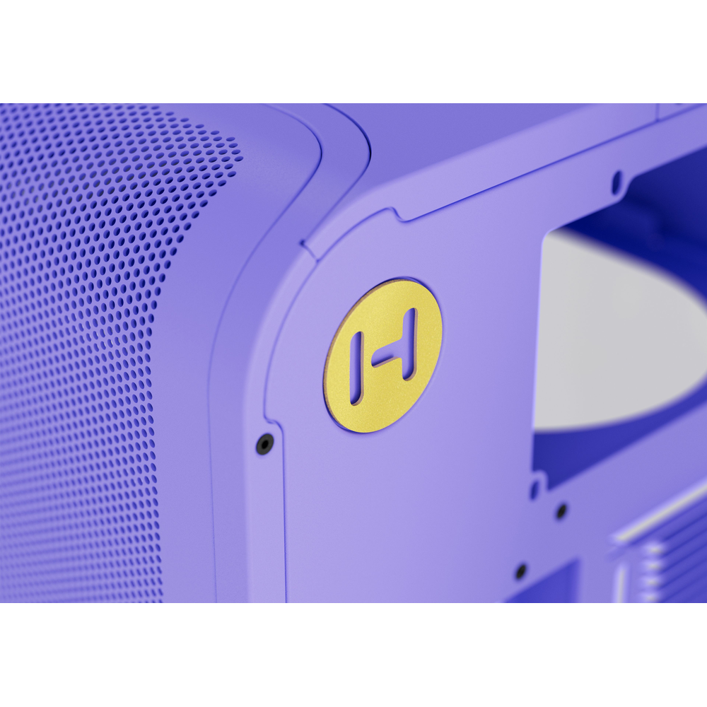 HYTE X50 ATX Mid-Tower Case with Acoustic Glass (Taro Milk)