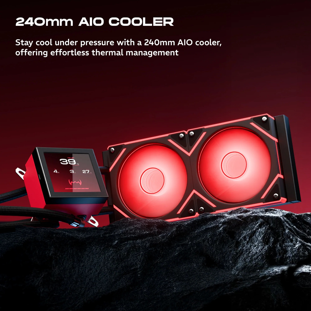 Dawg L240 ARGB 240mm CPU Liquid AIO Cooler