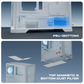 Dawg Y 720 Mid Tower Chassis White