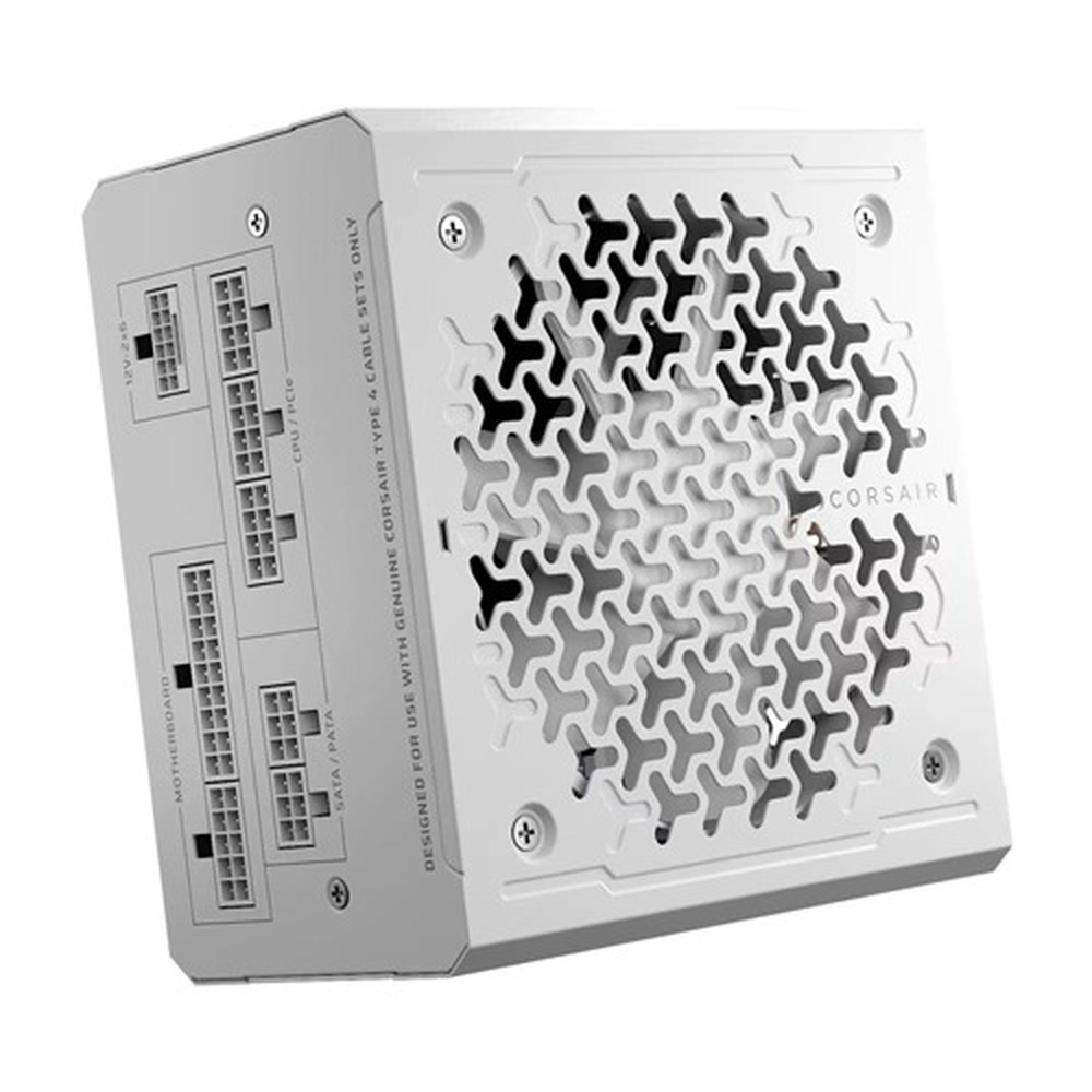 RMe White Series, RM850e White, 850 Watt, Cybenetics Gold Certified, Fully Modular Power Supply