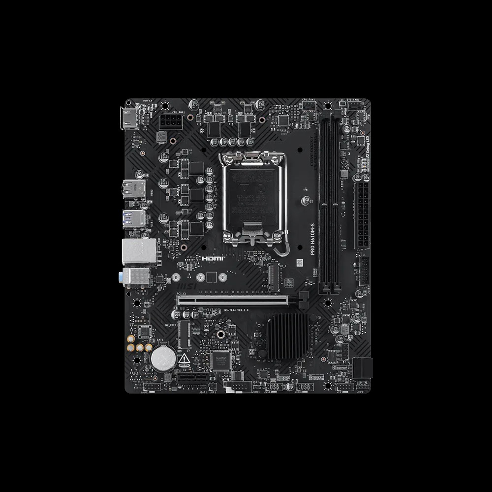 MSI PRO H610M-S Motherboard