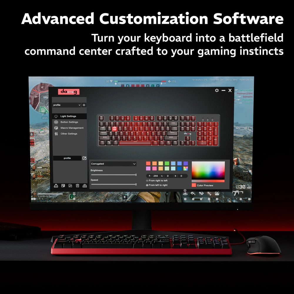 Dawg HighKEY 685 Mechanical Gaming Keyboard