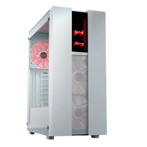 Dawg V 350 Mid Tower Chassis White