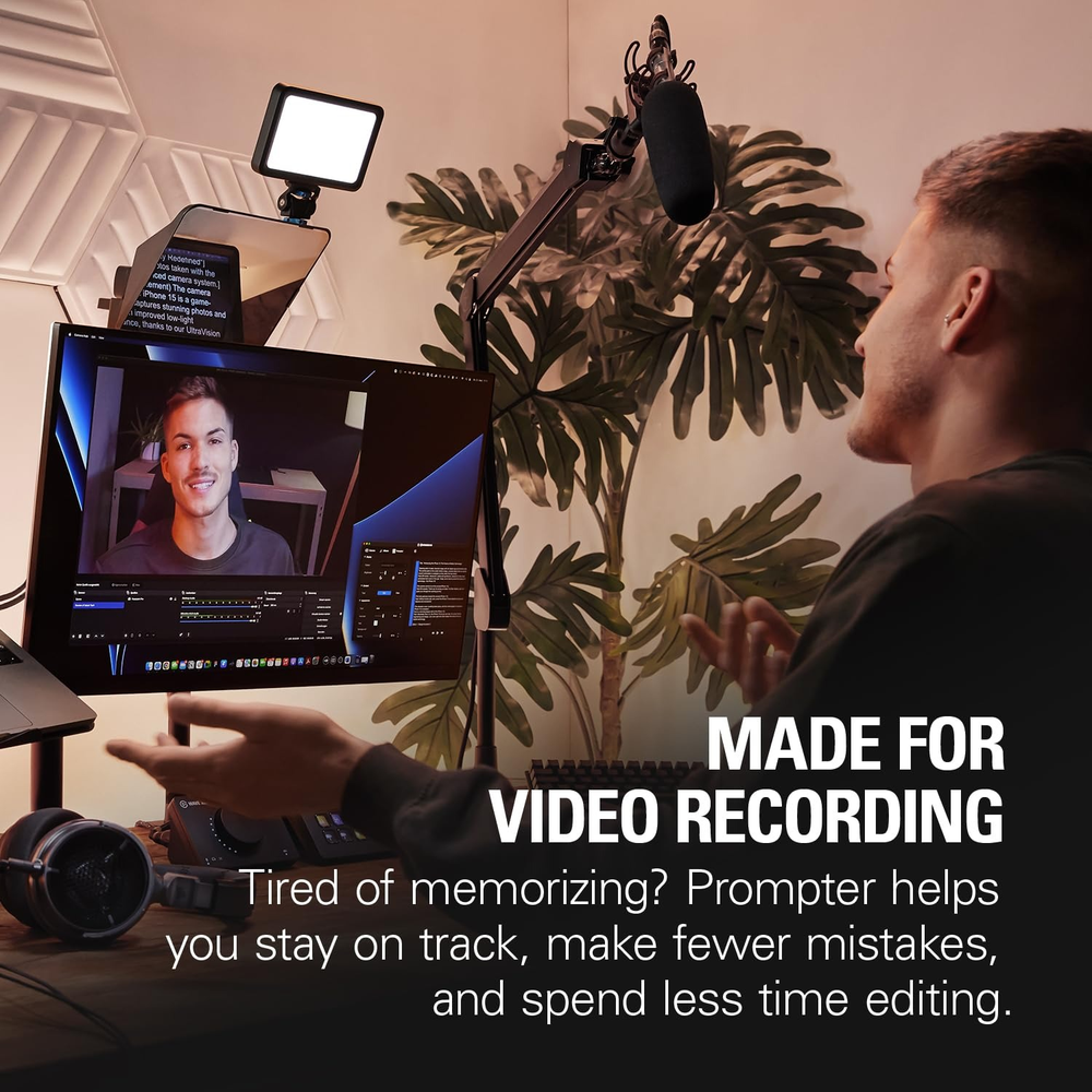 Corsair Elgato Prompter All-in-One Teleprompter with Built-in 9" Display