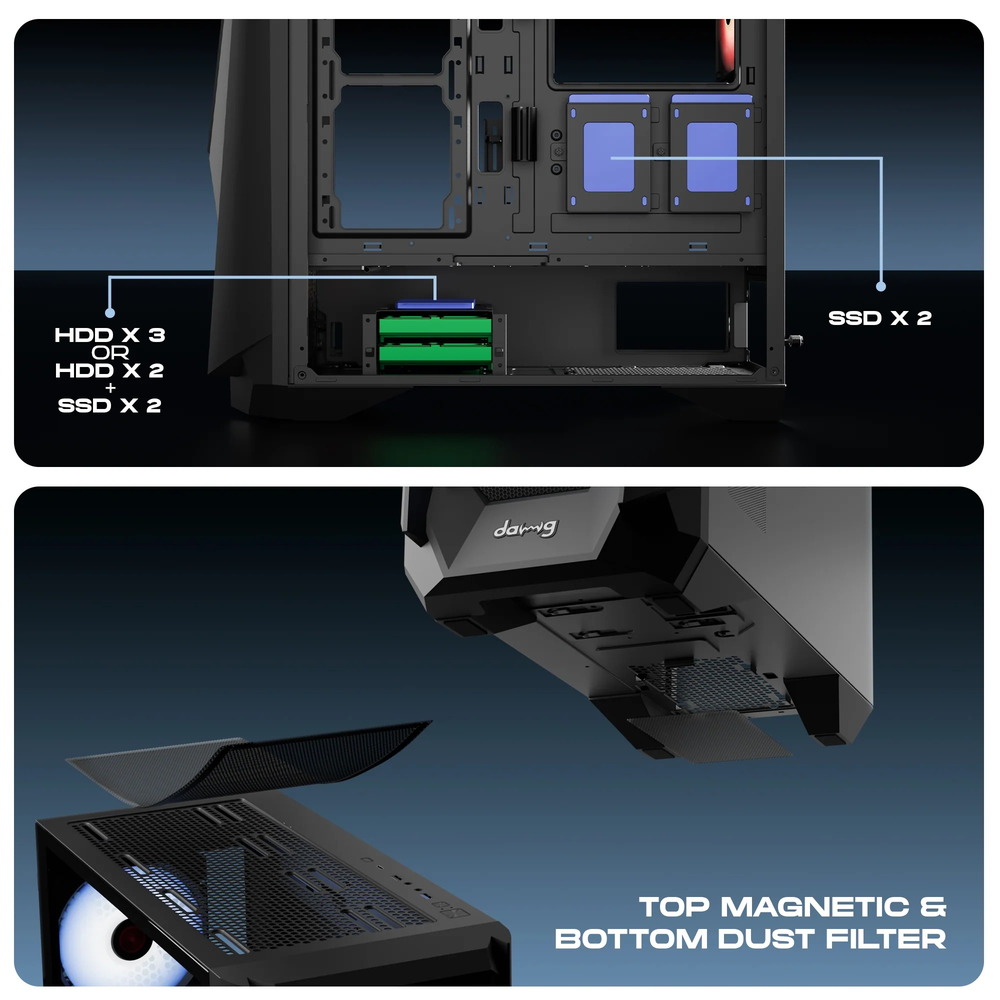 Dawg Y 745 Mid Tower Chassis
