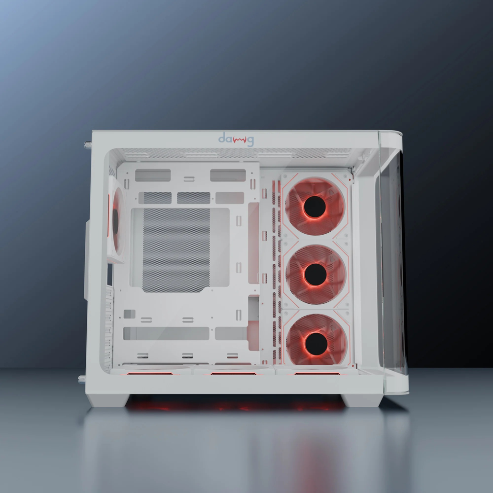 Dawg Y 820 Mid Tower Chassis White