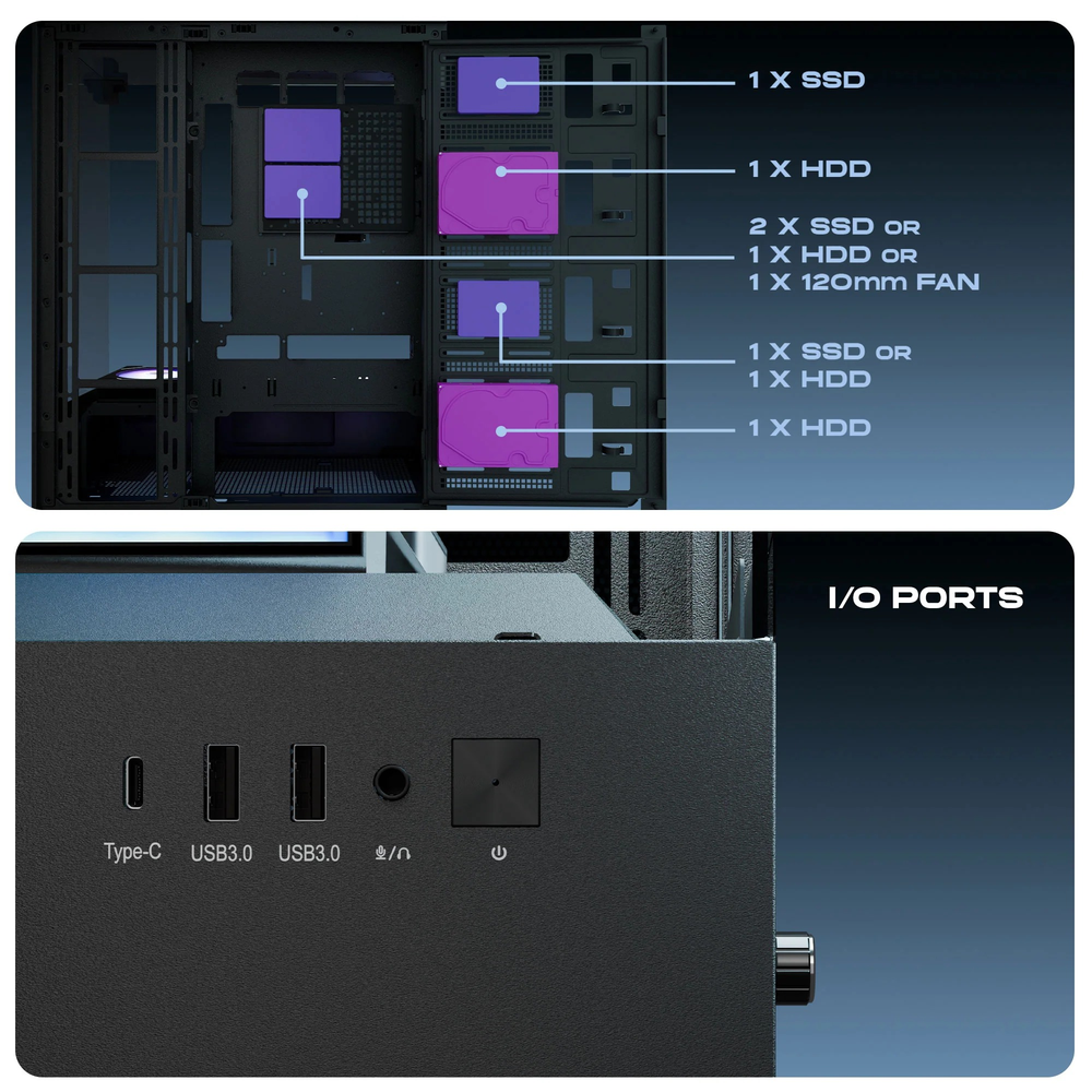 Dawg Y 907 Full Tower Chassis